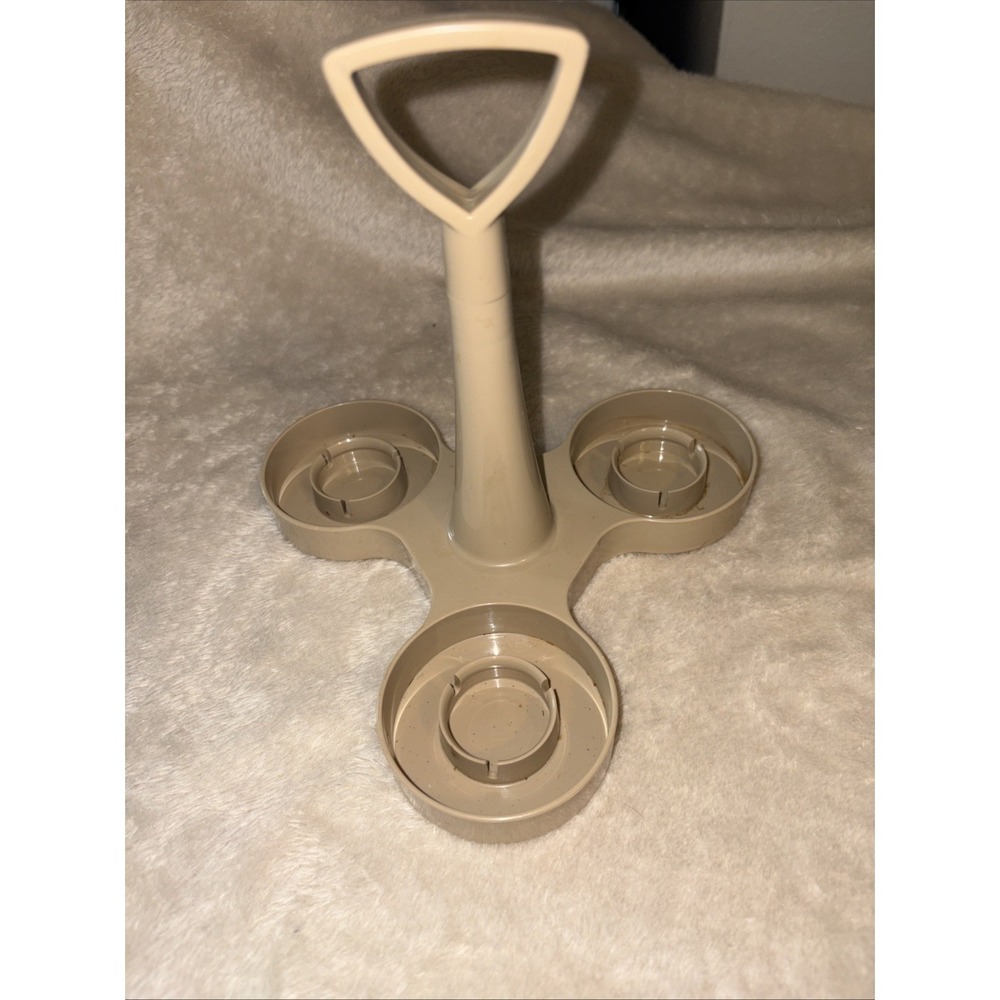 Vintage Tupperware Almond 757-3 Condiment Caddy Server Replacement